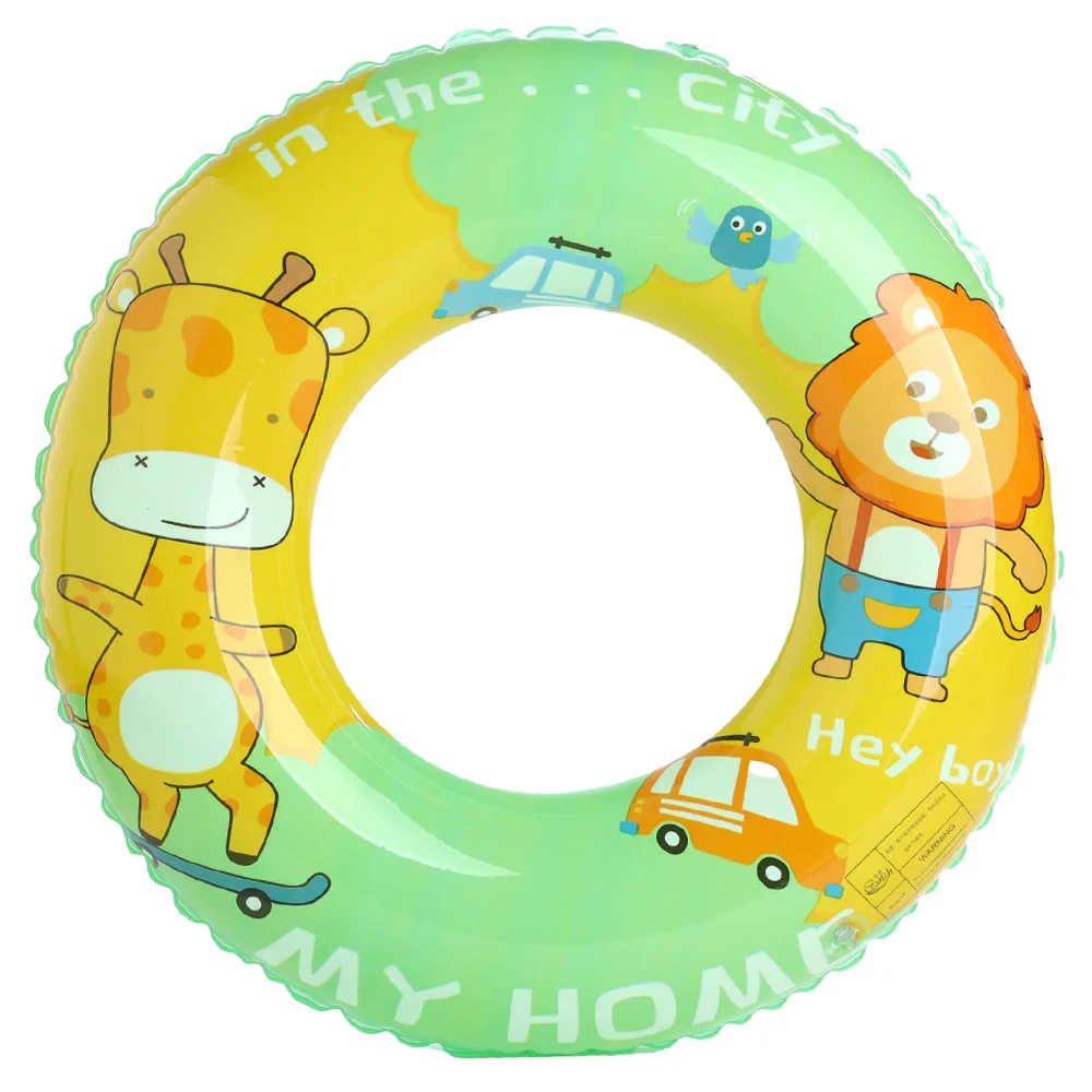 Thicken Cartoon Animals Baby Pool Float Swimming Ring Inflatable Floating for Kids Summer Beach Party Pool Toys Swim Circle