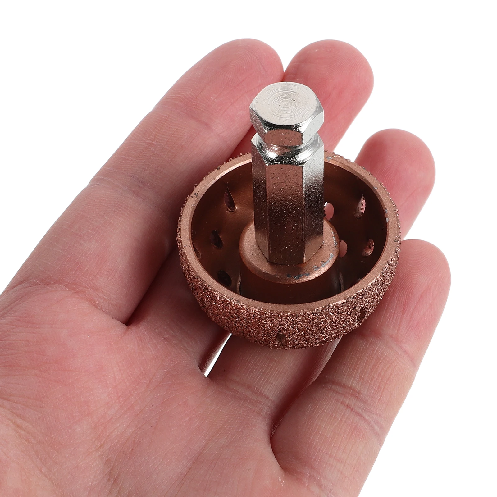 Grinding Head For Tire Repair Bowl Shaped Abrasive Buffer Tool For Quick Car Wheel Fix, Universal Tire Repair Machine