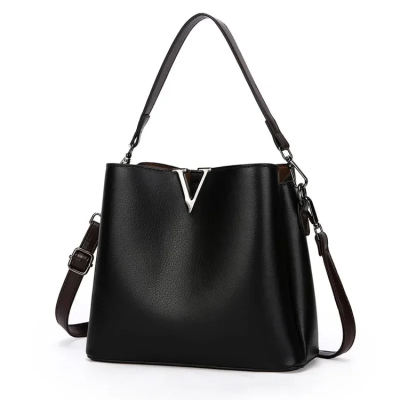 Luxury Brand Women Handbag Leather Tote Bag Classic Elegant Popular Messenger Crossbody For Ladies Carry