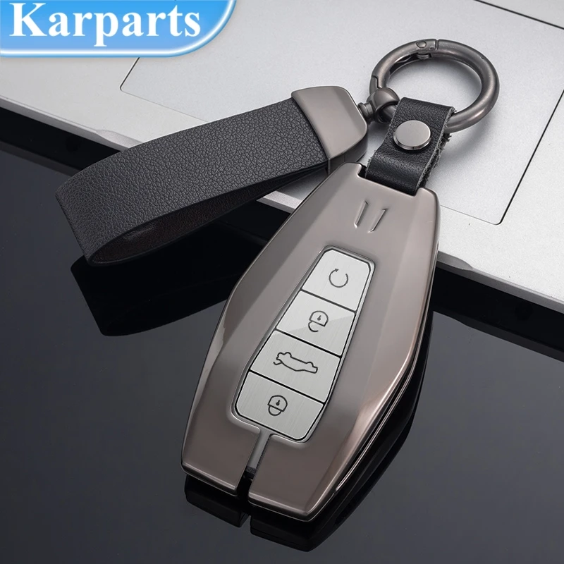 Metal Zinc Car Remote Key Case Cover for Geely Coolray Atlas Boyue NL3 Emgrand X7 EX7 SUV GT GC9 Borui Auto Key Protect Shell