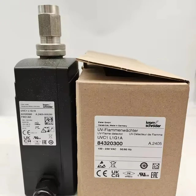 

100% Original Kromschroder UV Flame Detector UVC1D3G1A 84320301 UVC1D1G1A for Boiler Parts