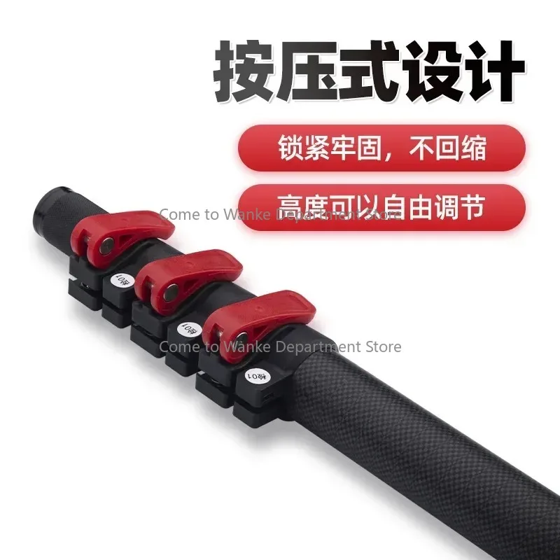 

2025 hot sale carbon fiber canopy pole bold outdoor camping canopy tent ultra-light hard telescopic adjustment carbon