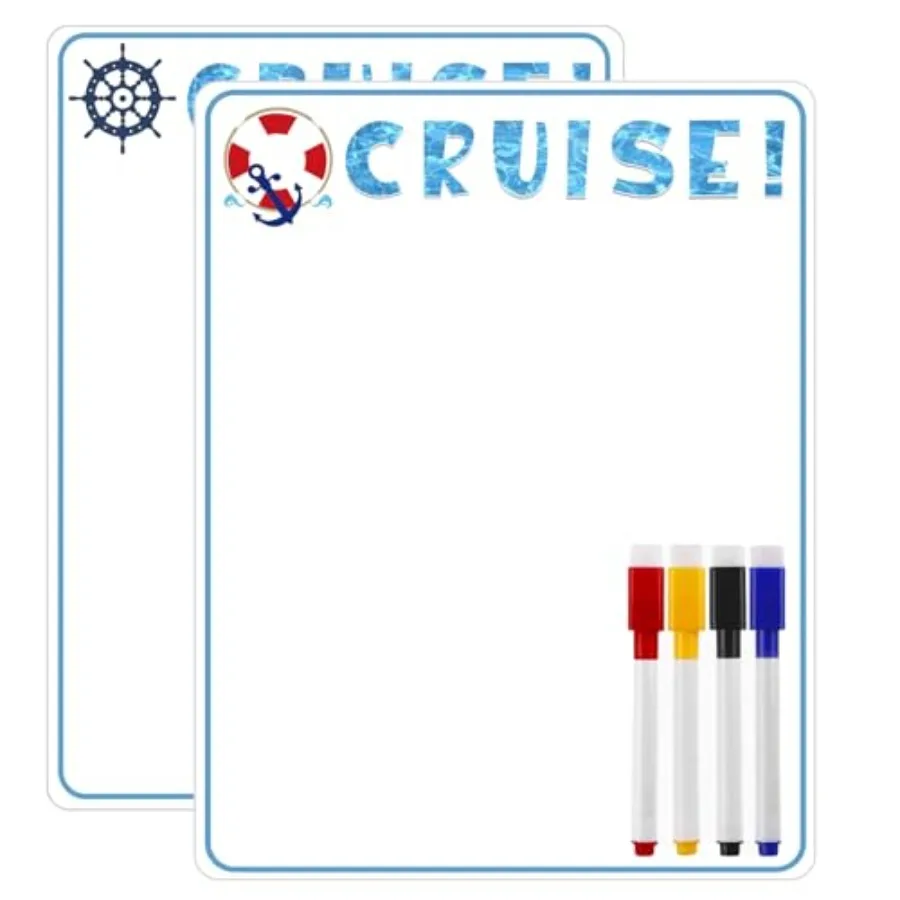 2 Pcs Whiteboard Cr…
