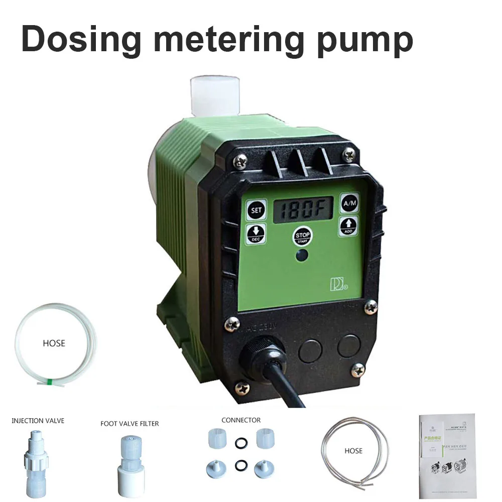 

Dosing Pump Sulfuric Acid Scale Inhibitor Dosing Pump Corrosion-resistant Electromagnetic Diaphragm Metering Pump Flow Pump