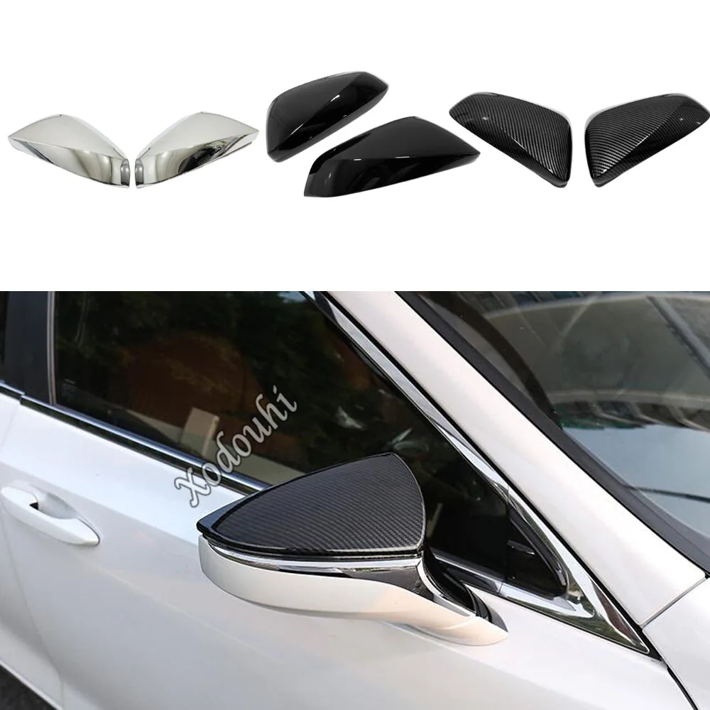 

Хромированная крышка бокового зеркала из АБС-пластика для Lexus RX 200t 300 450h 2016 2017 2018 2019 2020 2021 крышки зеркал заднего вида, накладка на брови автомобиля, 2 шт.