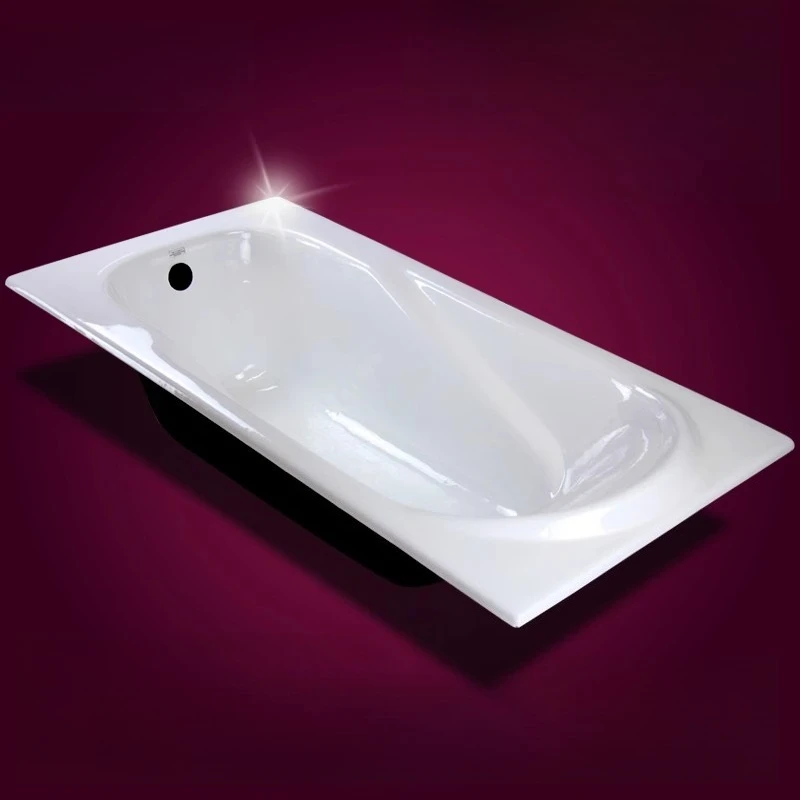 

Embedded enamel small household bathtub 1.5/1 6/1.7 adult ceramic cast iron bathroom bathtub