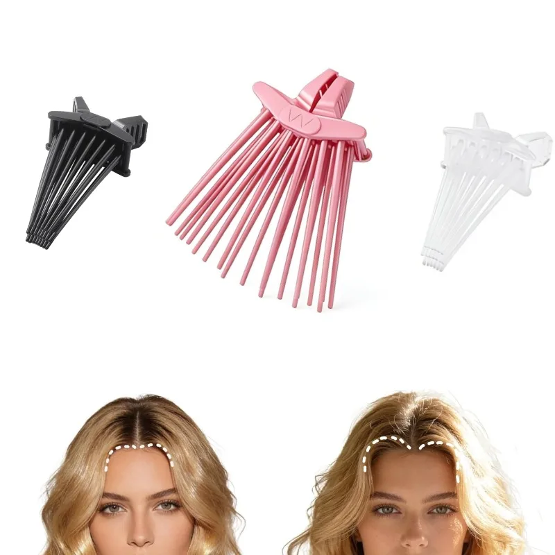 

Набор из 3-х не нагревающихся зажимов для придания объема волосам, 18-зубчатый инструмент для прикорневого объема, не оставляющий заломов, для создания пышной прически, инструмент для самостоятельного укладки волос