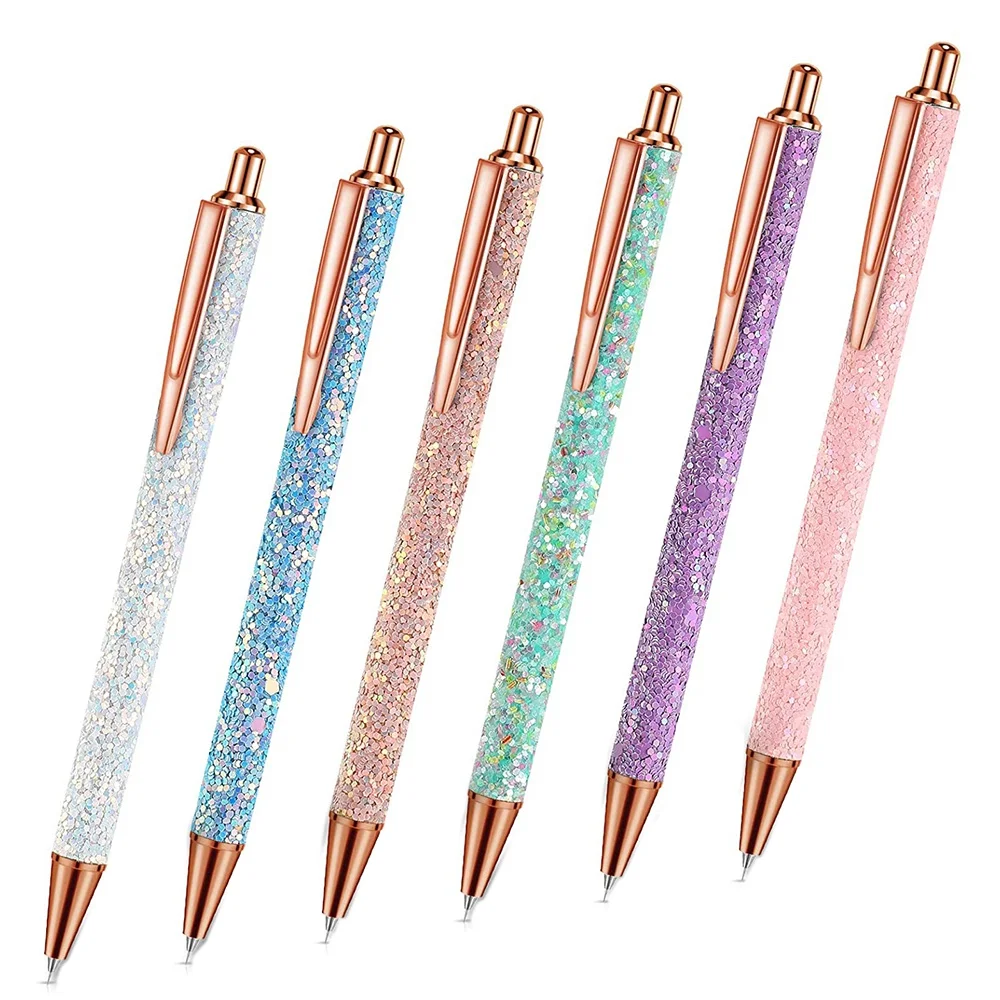 6Pcs Air Release Pen Pin Pen Weeding Tool Retractable Precision Pin Pen for Removing Bubbles on Car Film Wallpaper Vinyl