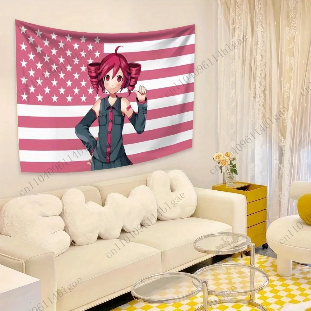 

Украшение детской комнаты, баннер, фон для общежития, идеи ткани, подарок на день рождения и концертный баннер