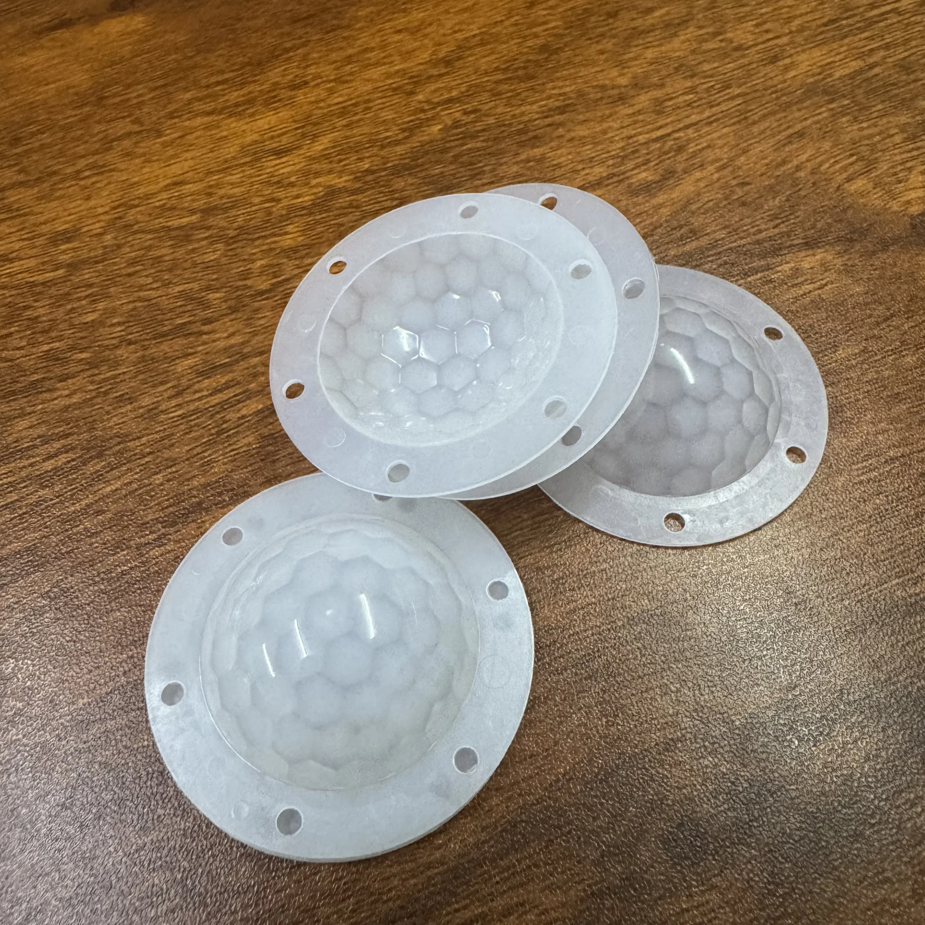 30pcs Far Sensing Distance Human Infrared Induction Fresnel Lens Pir Hdpe Round