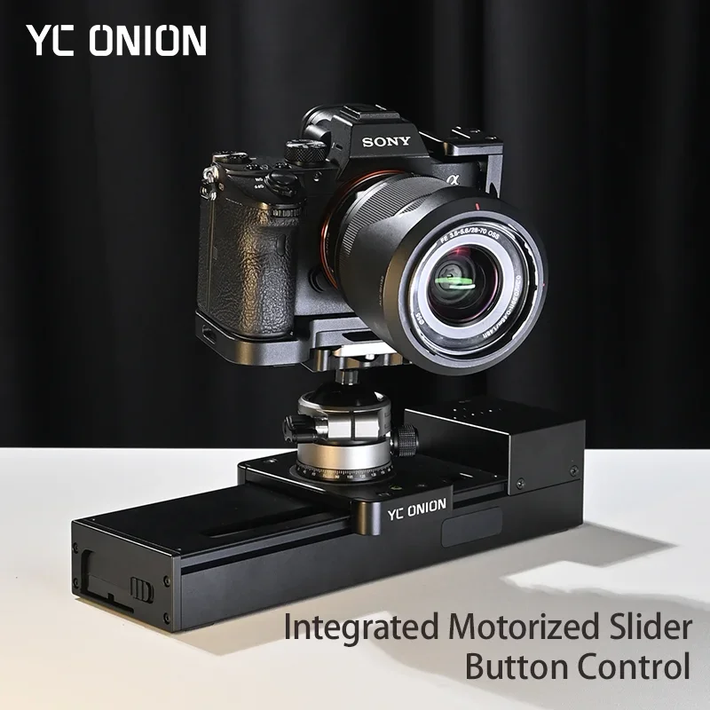 YC Onion Chocolate SE Camera DSLR Slider Portable Integrated Motorized Rail App Control Phone Video Shooting Super Silent Motor