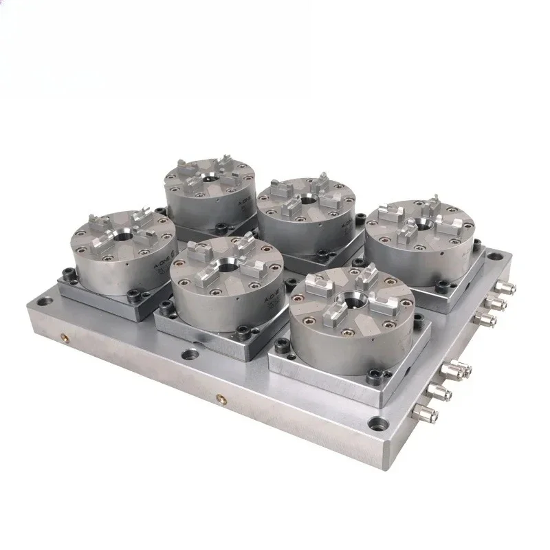 Factory Supply CNC Lathe Pneumatic Power Chuck With 4 Jaws 3A-100926