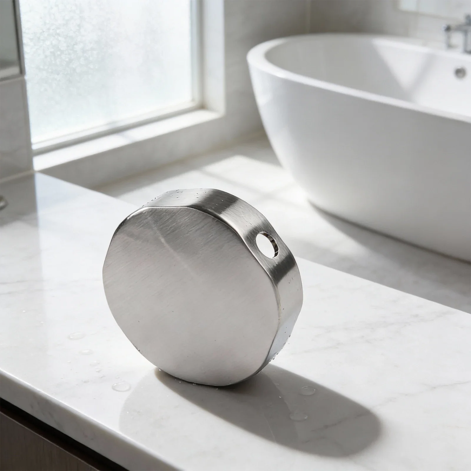 

Кнопка для установки в ванную комнату, для ванны, для управления сливом, латунная конструкция, матовая отделка, с углубленной ручкой