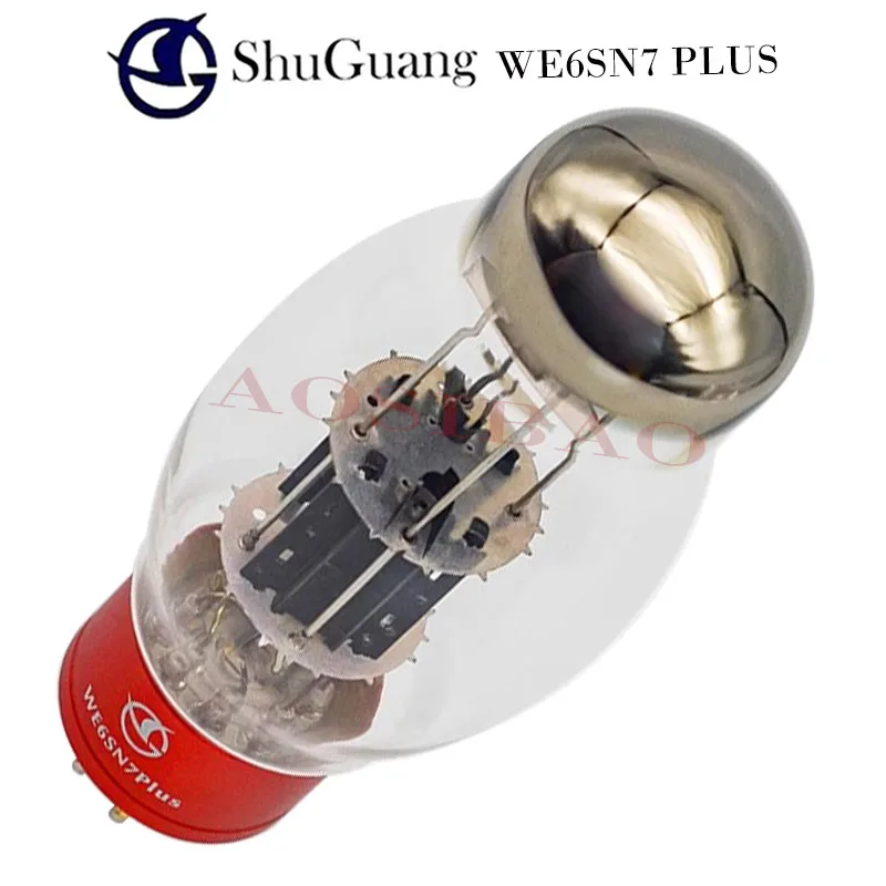 Shuguang WE6SN7 Vacuum tube PLUS Upgradat 6N8P 6H8C CV181 6SN7 Electron Tube Amplifier Kit HIFI Audio Valve DIY Matched