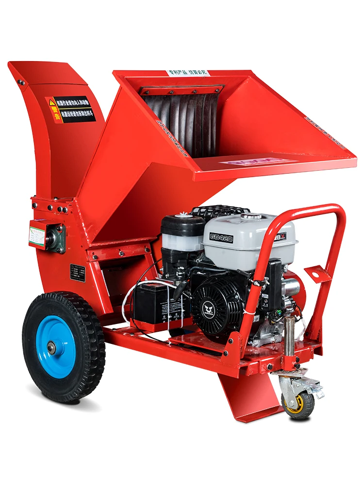 Customized 12Hp 15Hp 18Hp Diesel Electric Powered Wood Chipper Shredder Rubber Product Making Machinery