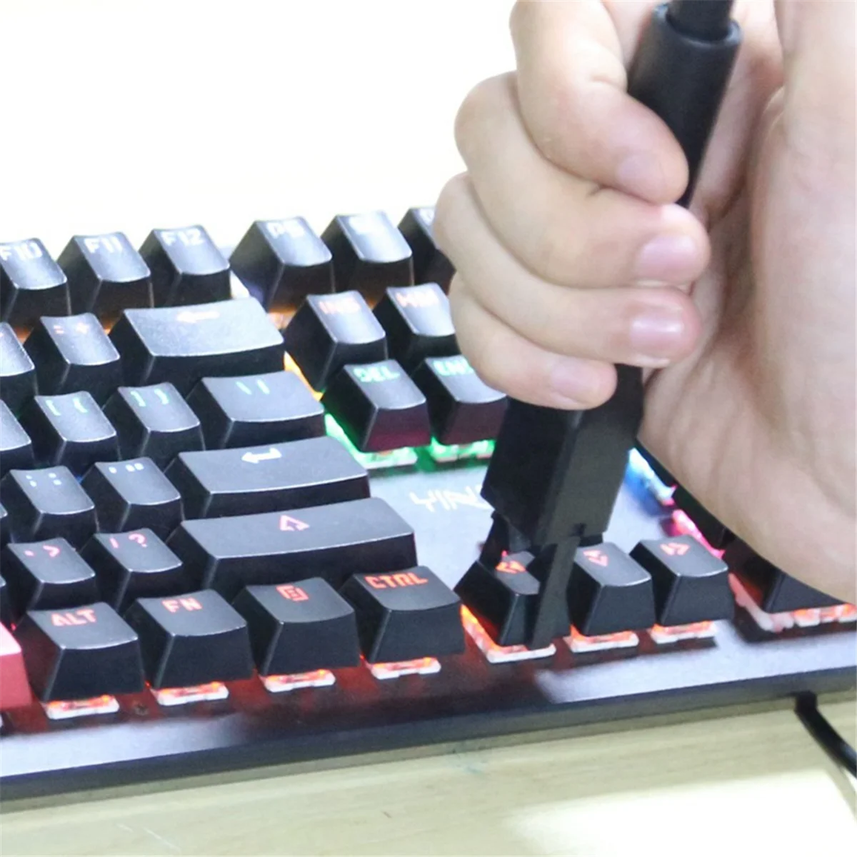 Keyboard Key Keycap Puller Remover Switch Extractor Cleaning Tool Keycap Puller for Mechanical Gaming Keyboard Clean