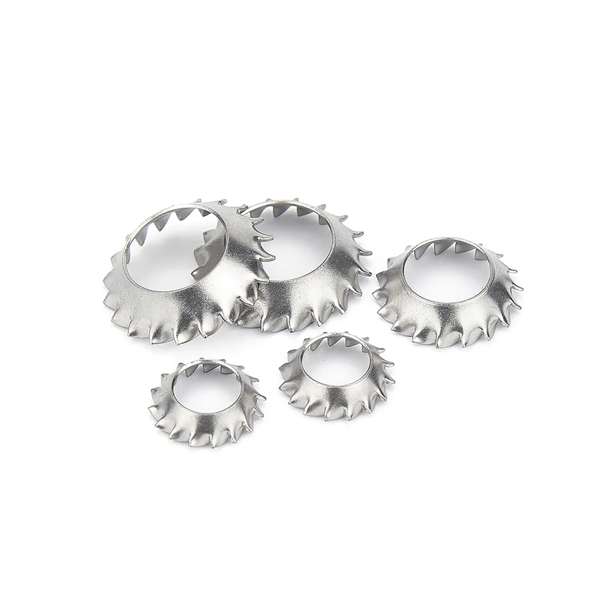 304 Stainless Steel Conical Serrated Lock Washer M3-m10