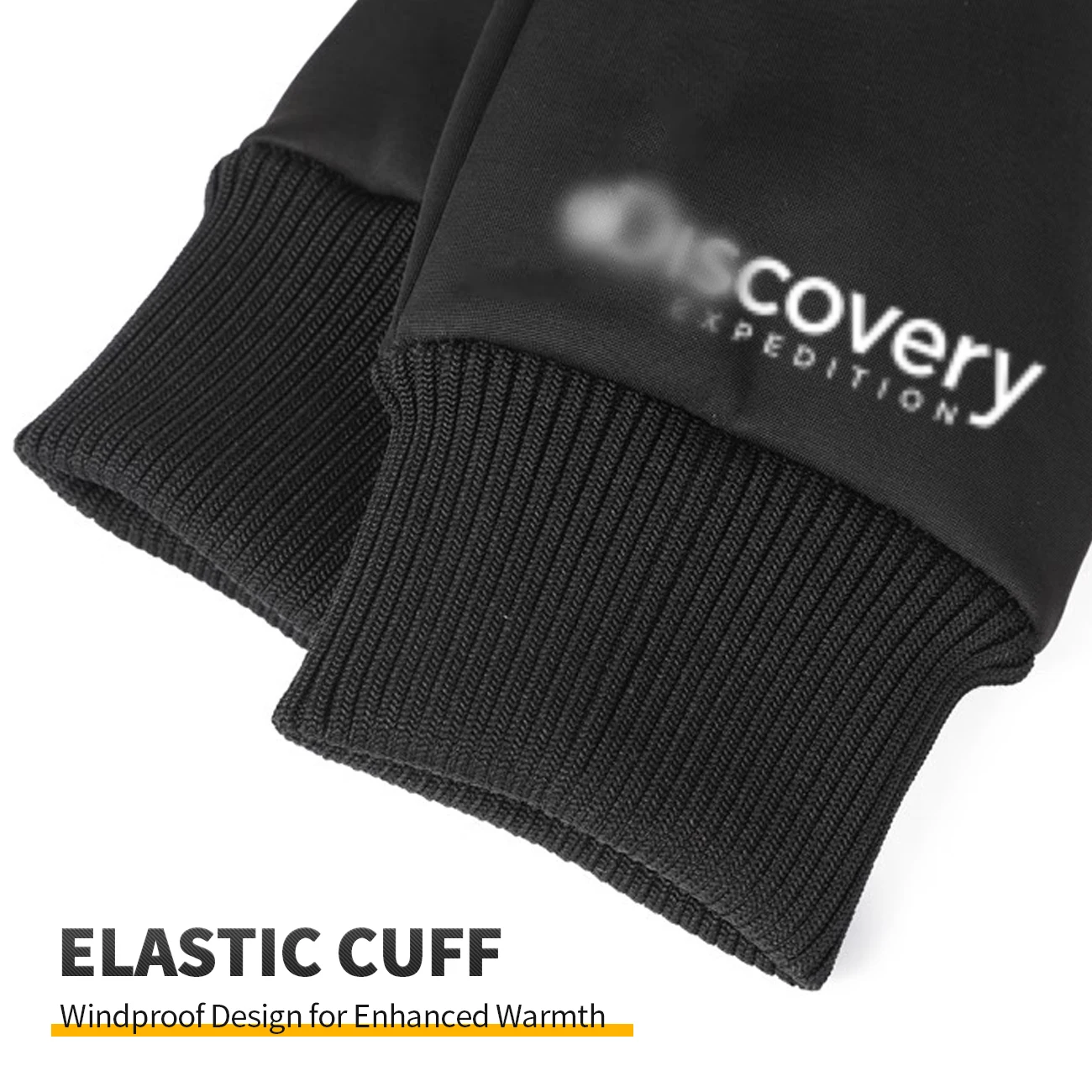 1 пара мужских зимних велосипедных перчаток с сенсорным экраном, ветрозащитные теплые перчатки, водонепроницаемые спортивные теплые велосипедные уличные перчатки с полным пальцем