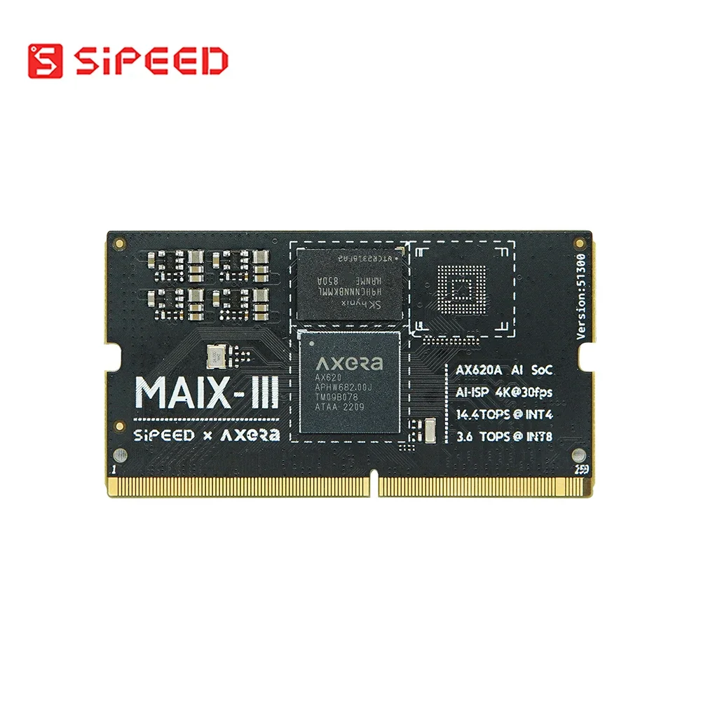 Sipeed M3AXPI MAIX-III AXera-PI Artificial Intelligence Vision AI ISP Low Light Level Night Vision Core Linux Development Board