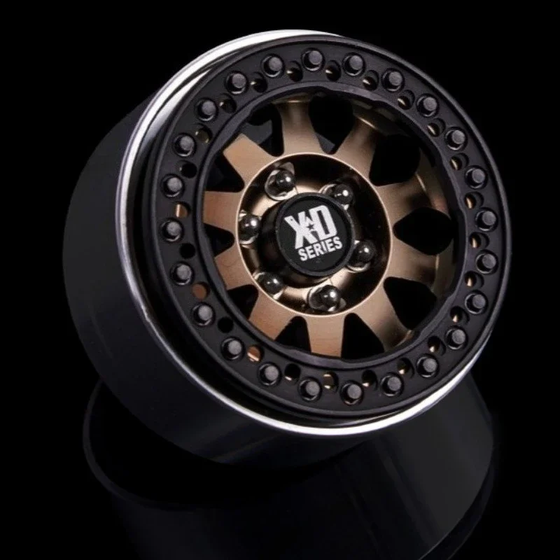 4PCS 1.9 Pollici Goccia D'acqua Mozzo Ruota In Metallo per 1/10 RC Crawler Auto TRX4 Defender AXIAL SCX10 RC4WD D90 Jeep Chevrolet K10 TF2 TRX6