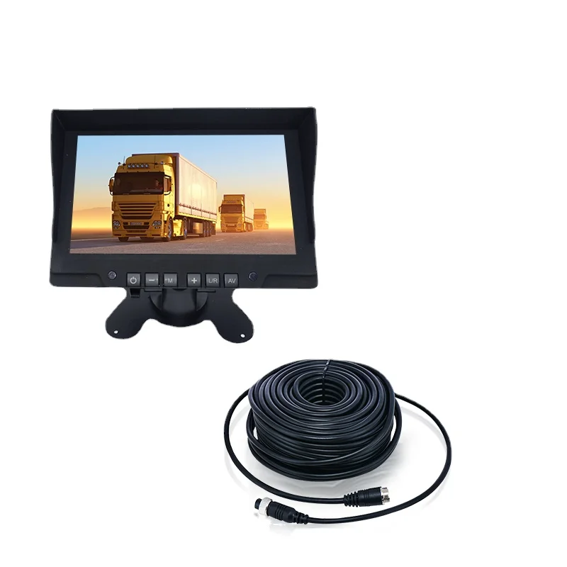 IP69K Waterproof Hd Reverse Backup Camera Monitor Kit System Ahd 1080p 7inch Monitor Backup Camera for Truck