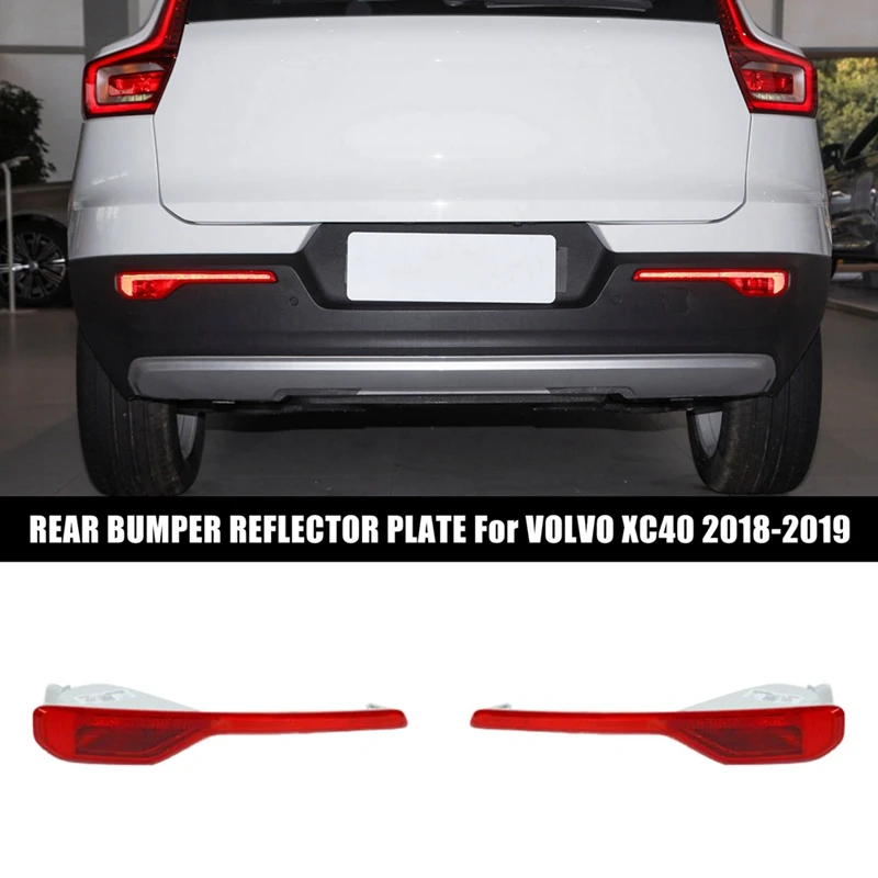 

Car Rear Bumper Reflector Plate For VOLVO XC40 2018-2019