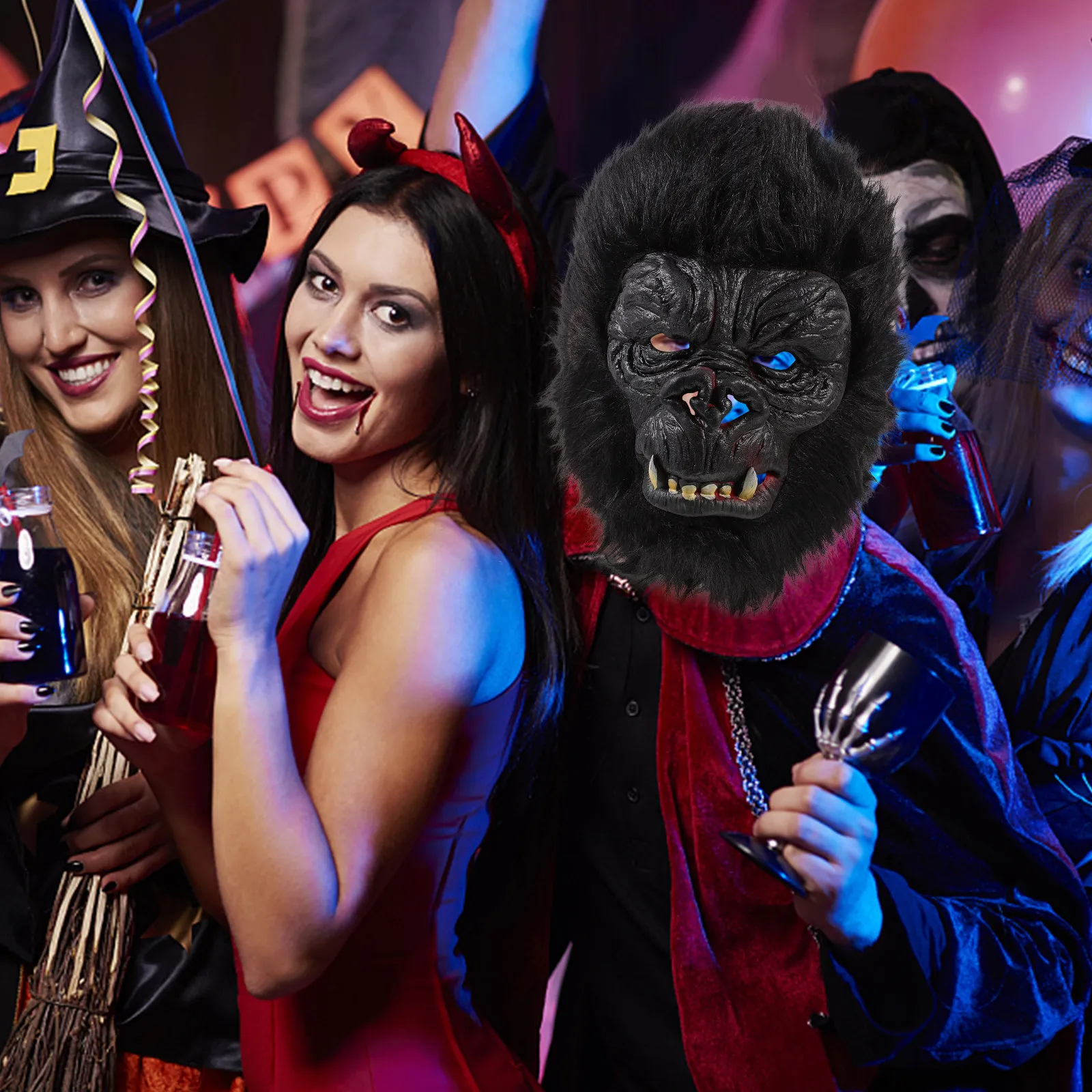 gorilla-head-mask-creative-halloween-party-cosplay-photo-prop-horror-animal-costume-accessory-unique-carnival-mask