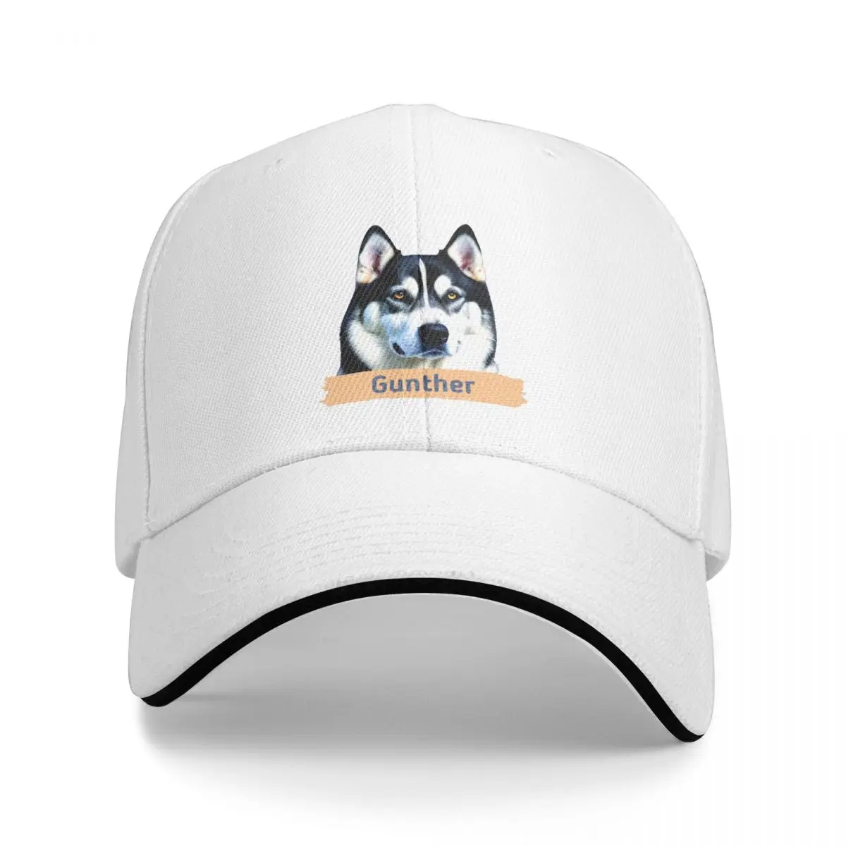 Baseball Caps Gunther Husky Dog Customized Female Male Casual Summer Caps