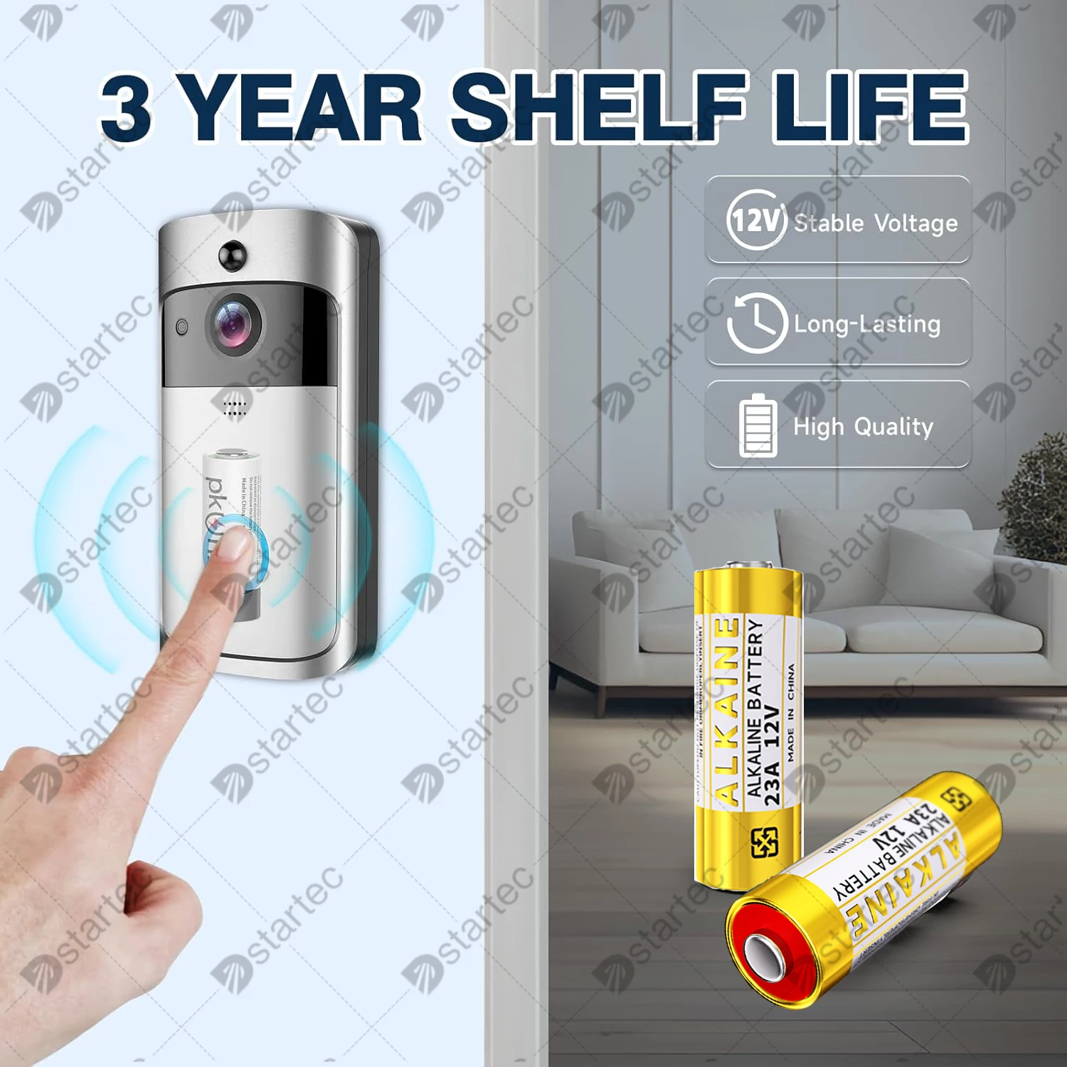 5 قطعة-50 قطعة 55mAh 23A 12V بطاريات التحكم عن بعد اللعب بطارية قلوية جافة A23 23GA A23S E23A EL12 MN21 V23GA L1028 GP23A LRV08