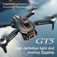 4/8K GT5 Mini Rc Drone HD Double Camera Brushless Obstacle Avoidance RC Plane Aerial Photoflow Professional Foldable Quadcopter