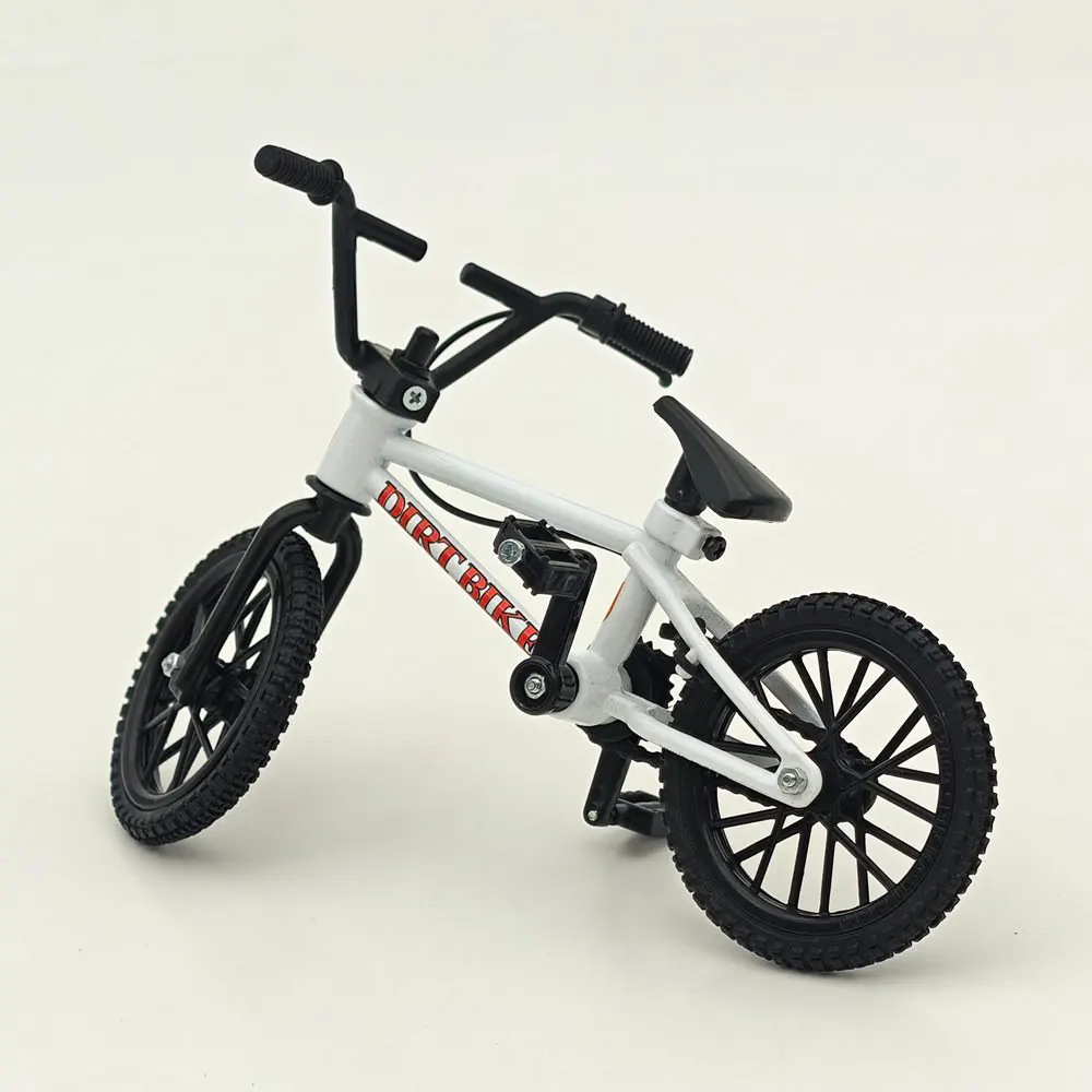 FLICK TRIX Miniature BMX Finger Bike PREMIUM Bicycle Diecast Toys Gift S&M DIRT -White
