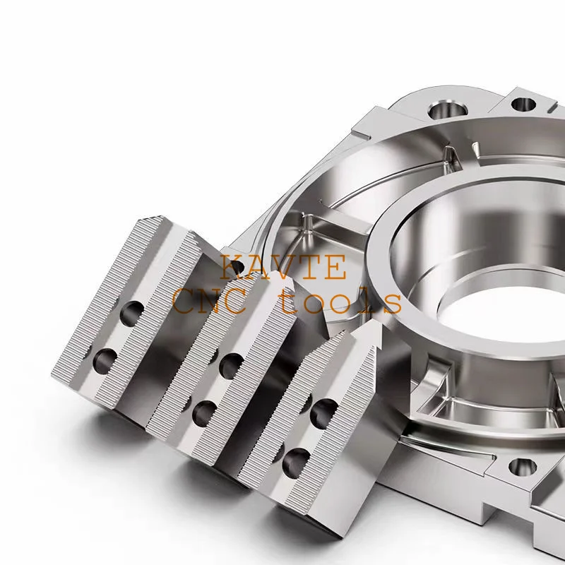 New Hydraulic Oil pressure chuck Soft claw 5 6 8 10 inch 60/90/120 degree High quality standard 3 jaws For mechanical CNC lathes