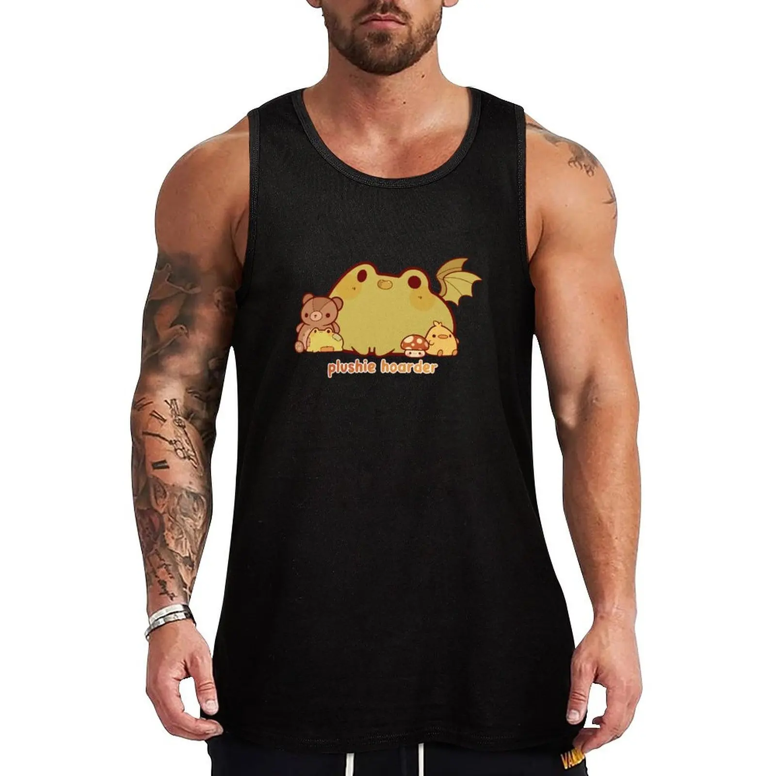 

Plushie hoarder Tank Top Rugged Tank Top Workwear Casual Sleeveless Shirt