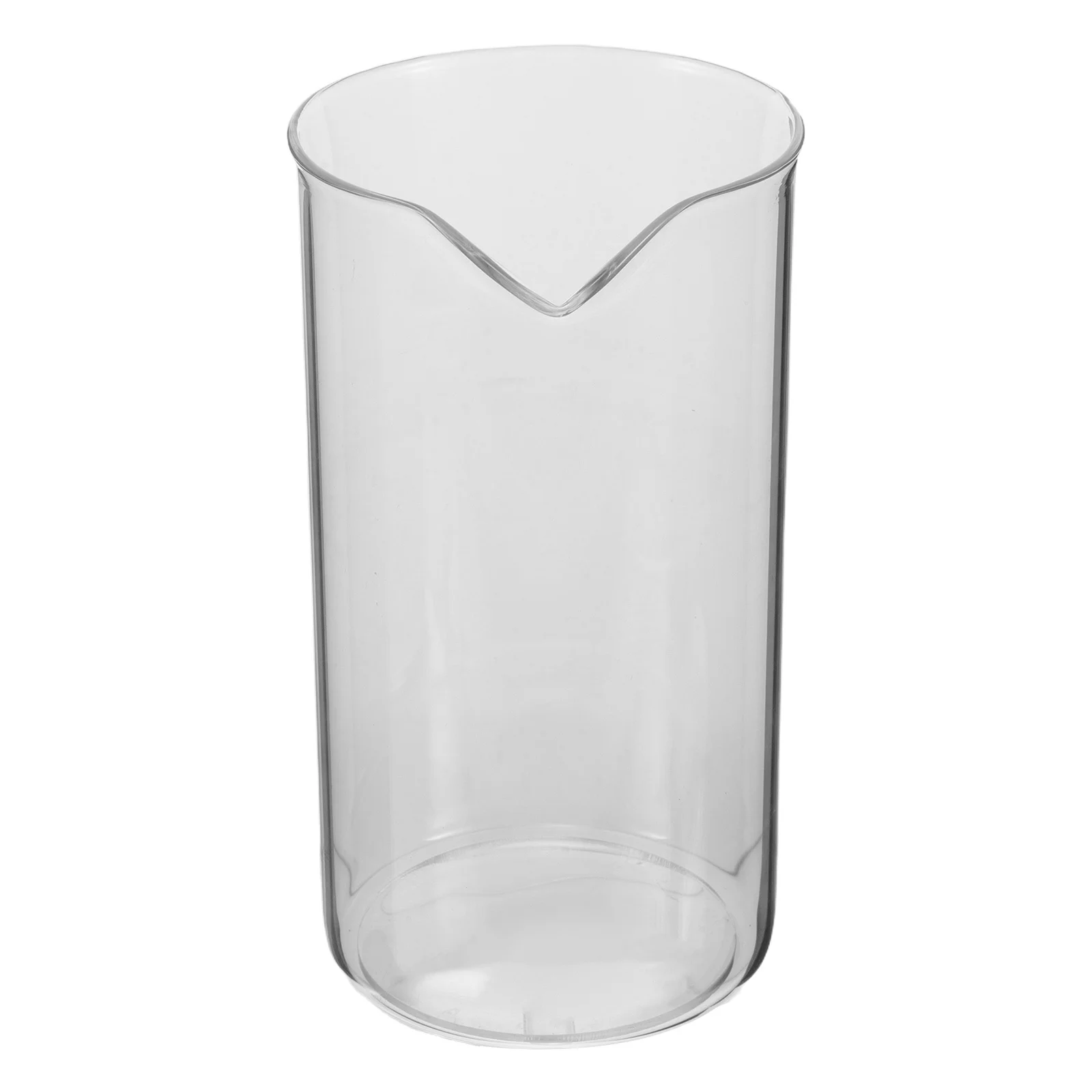 

Coffee Press Glass Beaker 800Ml Reusable Glass Coffee Extraction Pitcher Heat Resistant Replacement Carafe for Home Cafe