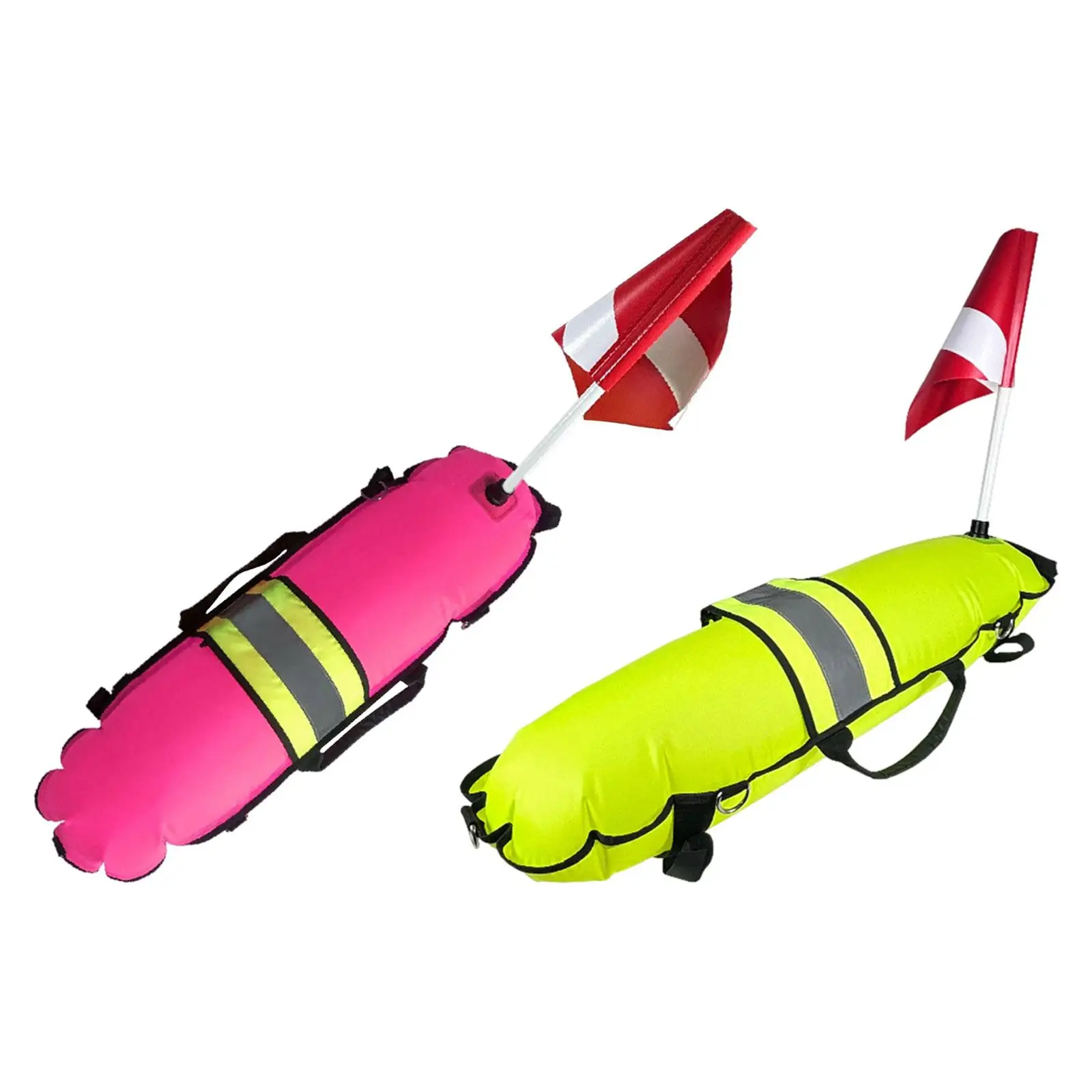 Inflatable Diving Surface Marker Buoy for Underwater Adventures Snorkeling