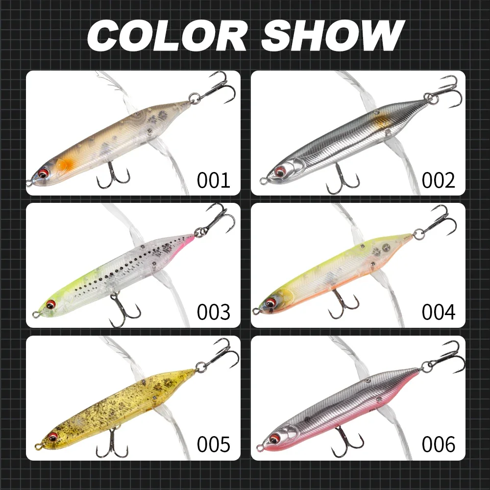 Hunthouse New Dragonfly Crawler Bleistift-Angelköder, 80 mm, 6,5 g, Oberflächen-Popper, schwimmender Topwater-Stickbait, oberflächlicher Buzzbait – Detail 11