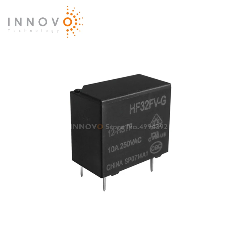 10pcs/lot HF32FV-G/12-HSTF HF32FV-G-12-HSTF Relay - 12Vdc - SPST-NO - 10A @ 250Vac DIP-4 New original