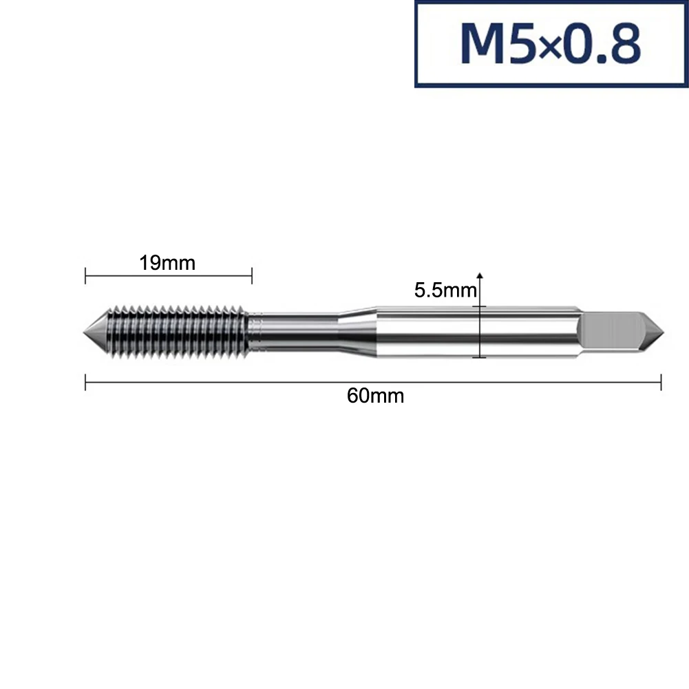 Industrial Grade HSS E Cobalt Extrusion Taps Designed for Fast and Efficient Processing of For stainless Steel Materials