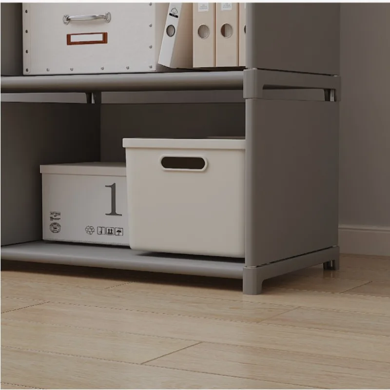 رف كتب متعدد الطبقات سهل التجميع، خزانة كتب لغرفة المعيشة، رف كتب لغرفة الدراسة، رف تخزين لغرفة النوم، خزانة ألعاب أشتات