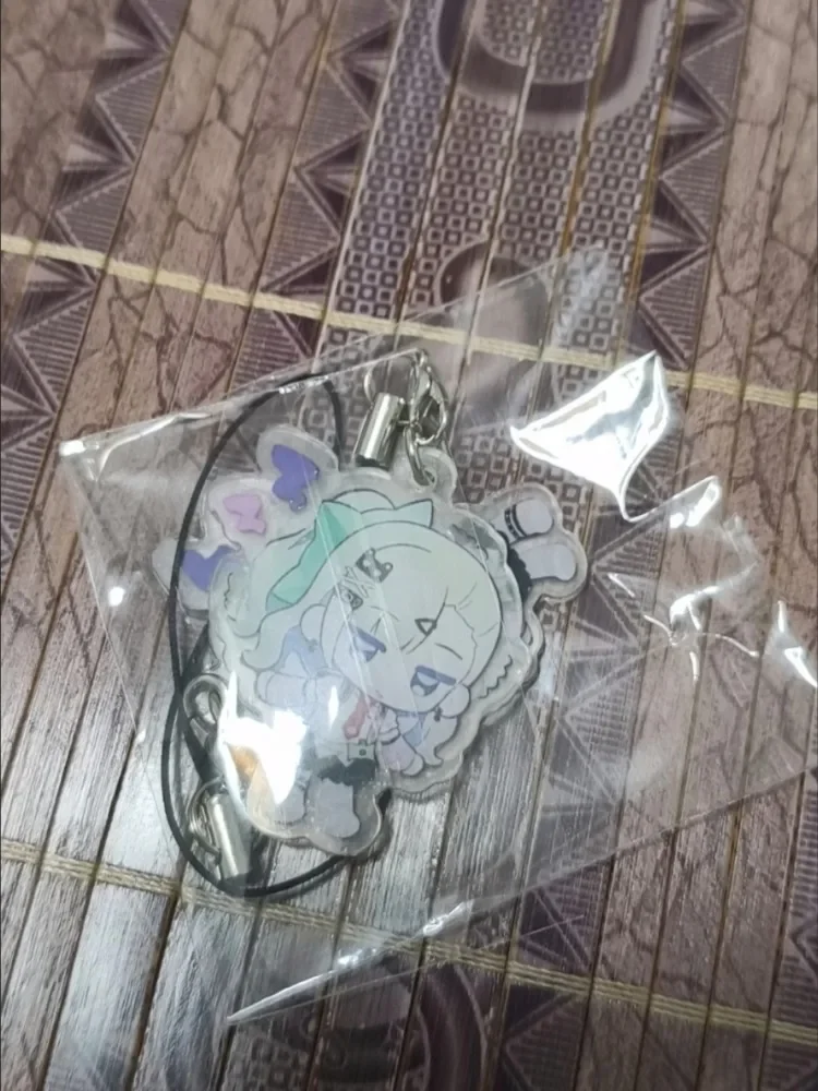Anime Zenless Zone Zero ZZZ Delusional Angel Chixia Phone Chain Metal Acrylic Cellphone Chain For Phone Lanyard Keychain Jewelry