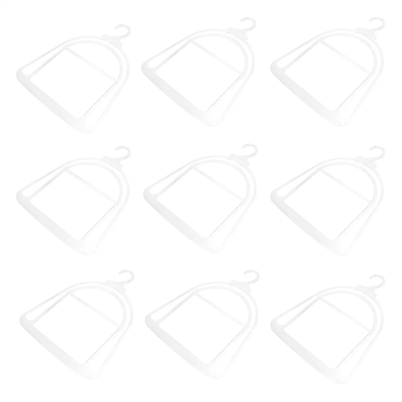 

10 Pcs Autumn And Winter Plastic Hat Rack Has Cap Organizer Hooks Racks for Baseball Caps