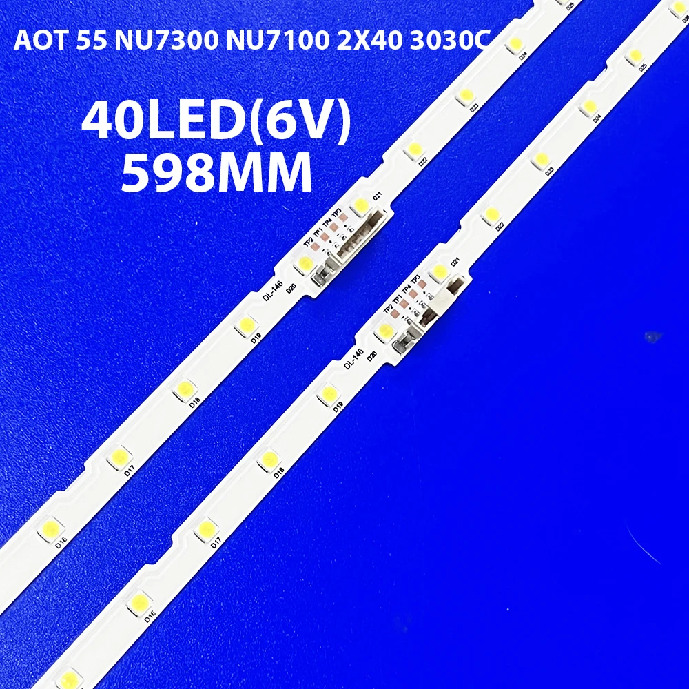 LED Backlight Strip for UN55NU7100F UE55NU7300 UE55NU7100 UN55NU7100 UN55NU7100G BN96-45913A BN61-15485A UN55NU7300G
