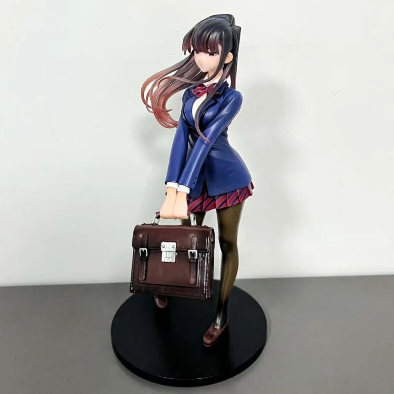 Komi Shouko 애니메이션 소녀 피규어 모델, Gk 조각상 소년 컬렉션, 데스크탑 장식, 장난감 선물, 25cm