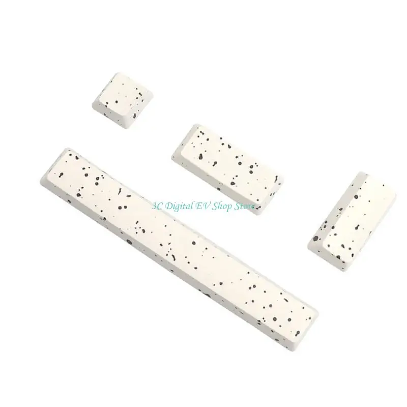 E74D 4PCS pour Entre 6.25U Space Barbar OEM KEYCAPAPS Les lignes sublimation chaleur améliorent fonctionnalité du