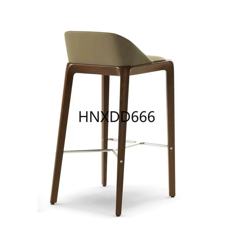 Moderner, minimalistischer Barstuhl, hoher Hocker, Inselstuhl