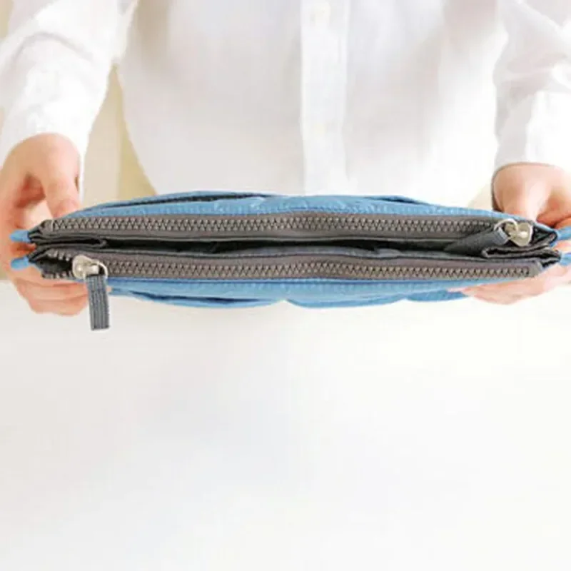 Insert Bag Nylon Travel Insert Organizer Handbag Purse Large liner Makeup Cosmetic Bag Cheap Female Tote Pouch for Women