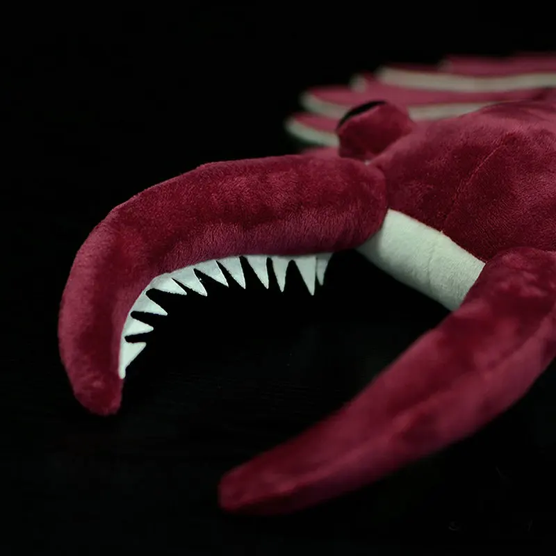 53x33cm Anomalocaris Plüsch tier Simulation schaufel förmige Garnelen Original Paläo nto logie Serie Meeres bewohner Modell Puppe Mädchen Geschenke