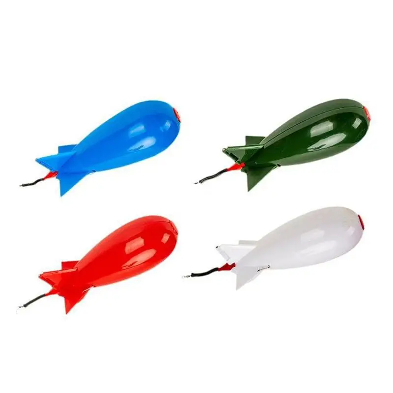 Fishing Rocket Feeder Wear Resistant Bait Holder Float Lure Initiator for Saltwater Sea Fishing Accessories