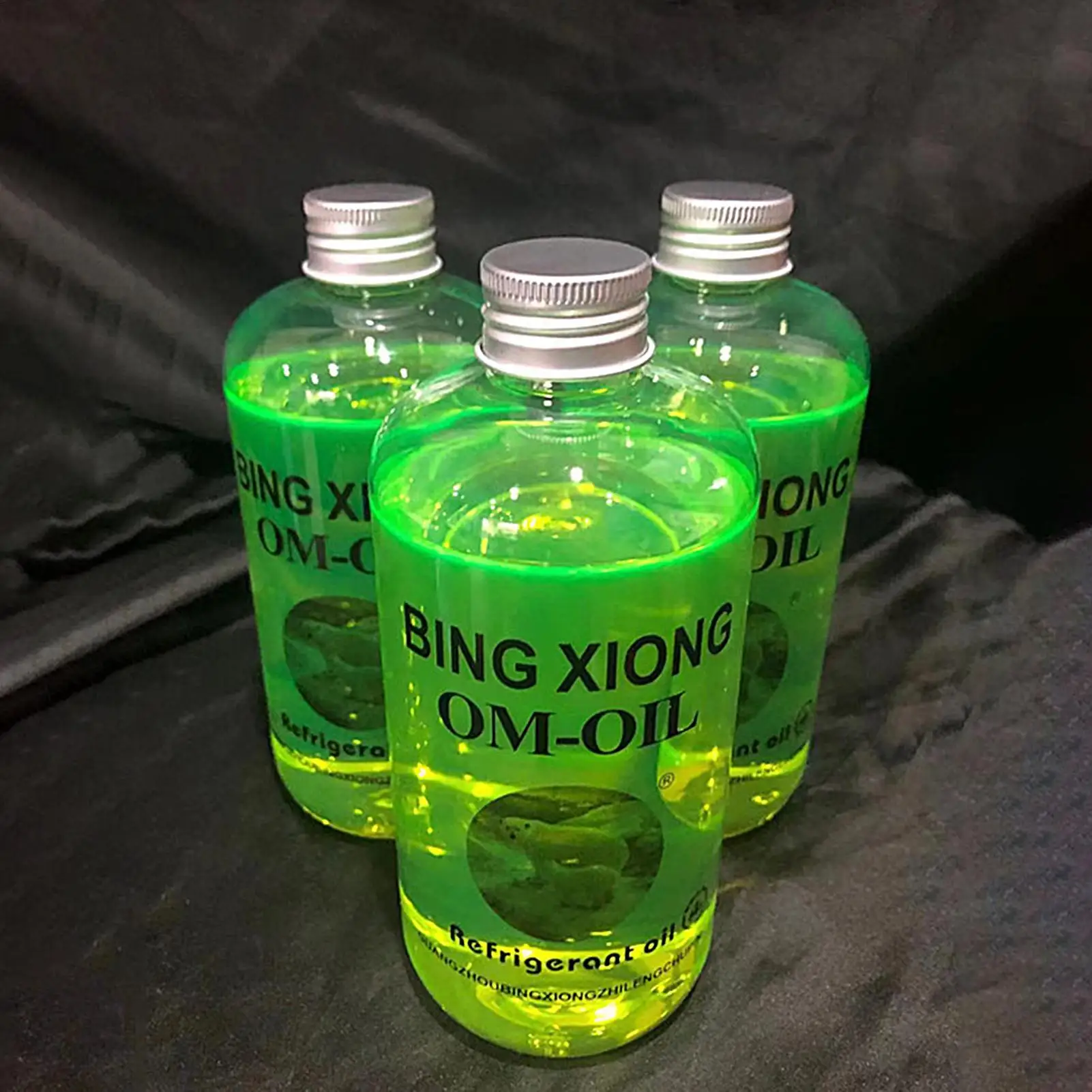 500ml refrigeration oil Universal A/C Fluorescent Leak Detection Dye Heavy-Duty Fluid Eco-Friendly Zero-Leak Solution for Car AC
