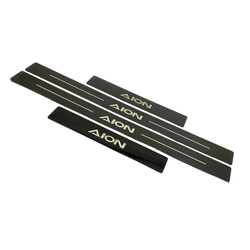 For GAC AION S V Y 2021 2022 2023 2024 EV Auto Door Sill Pedal  Accessories Styling Car Sticker Trim